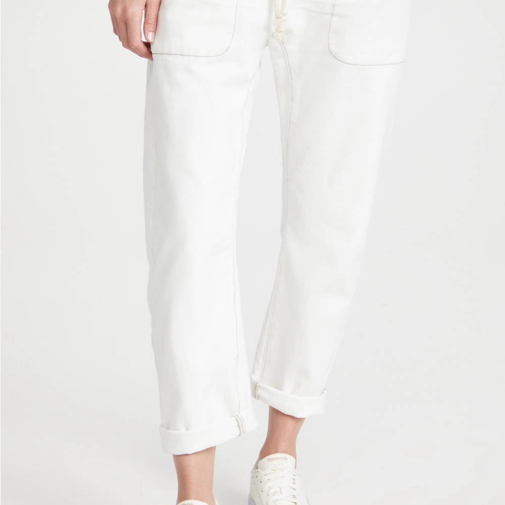 One Teaspoon Shabbies White Casual Pants